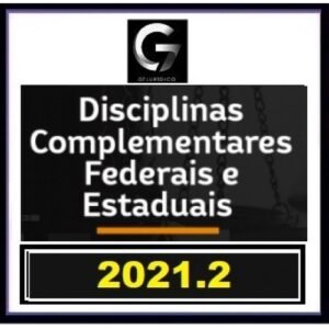 G7 Jurídico - Disciplinas Complementares para Carreiras Jurídicas (G7 2021.2)