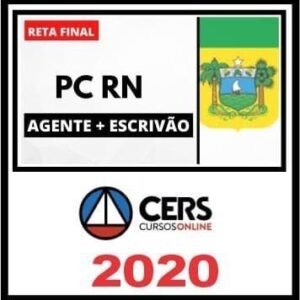 PC RN - AGENTE e ESCRIVÃO - CERS - POS EDITAL - RATEIO PCRN POLICIA CIVIL RIO GRANDE DO NORTE