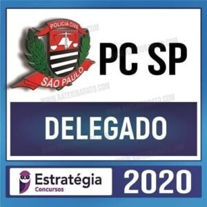 PC SP 2020 – Delegado de Polícia - ESTRATEGIA - Rateio  PCSP Policia Civil Sao Paulo Delta
