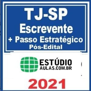 TJ SP POS EDTIAL 2021 - Escrevente Técnico Judiciário - PACOTE COMPLETO  - 2021 - ESTUDIO AULAS - Rateio TJSP Tribunal Justica Sao Paulo ESCRIVAO JUDICIARIO