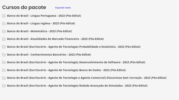 BB – Banco do Brasil PÓS EDITAL – Escriturário – Agente de Tecnologia (TI) – ESTRATÉGIA - Imagem 2