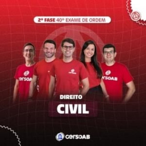 2ª Fase OAB 40º Exame - Direito Civil (CERS 2024) Curso Regular - Pós 1ª Fase