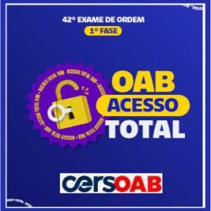 OAB 1º Fase 42 (Acesso Total) Cers 2024