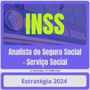 INSS (Analista do Seguro Social – Serviço Social) Pacote