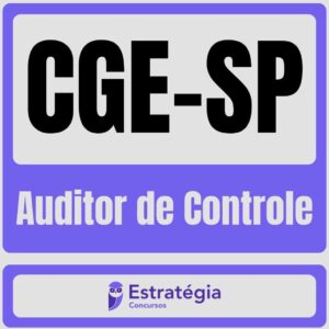 CGE SP (Auditor de Controle) Pacote