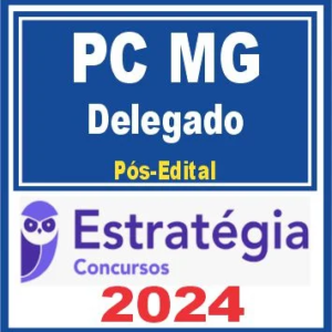 PC-MG ( Delegado ) Pacote Teórico + Ponto a ponto – 2024 (Pós-Edital) Estrategia - Rateio Pósedital PC MG Minas Gerais Delta Polícia Civil PCMG Pós edital Policial