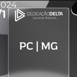 PC | MG – Escrivão e Investigador da Polícia Civil de Minas Gerais [2024] Dedicação
