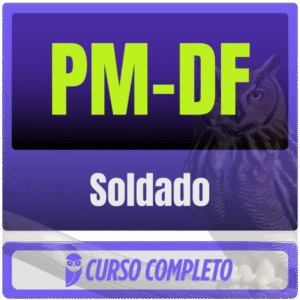 PM DF (Soldado) Pacote Completo - ESTRATÉGIA - 2025 - RATEIO PMDF POLICIA MILITAR DISTRITO FEDERAL