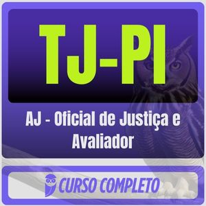 TJ PI (Analista Judiciário – Oficial de Justiça e Avaliador) - Estrategia - 2025- Rateio TJPI Piaui