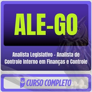 ALE-GO (Analista Legislativo – Analista de Controle Interno em Finanças e Controle) Pós-Edital – 2025 - Rateio Alego - Estrategia - Posedital - Ale Go Assembleia Legisltiva Goias