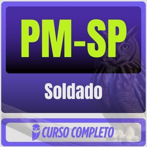 PM SP (Soldado) Pacote Completo - Estratégia - Rateio Polícia Militar PMSP São Paulo